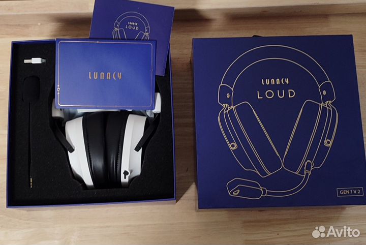 Новые Игровые наушники Беспроводные Lunacy