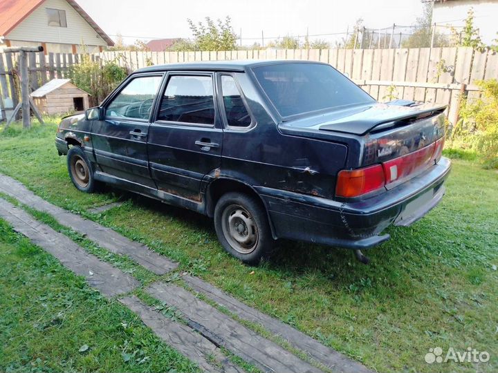 ВАЗ 2115 Samara 1.6 МТ, 2007, битый, 300 000 км