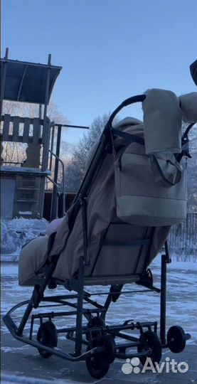 Санки коляска pikate deluxe
