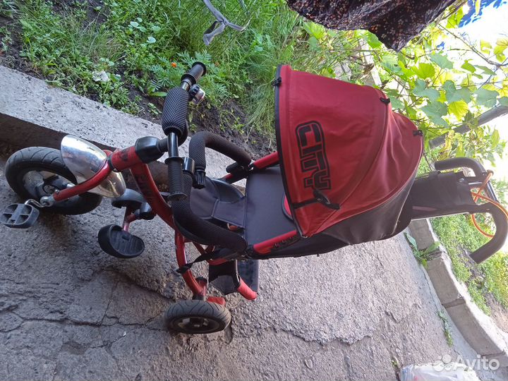 Детский велосипед бу с ручкой