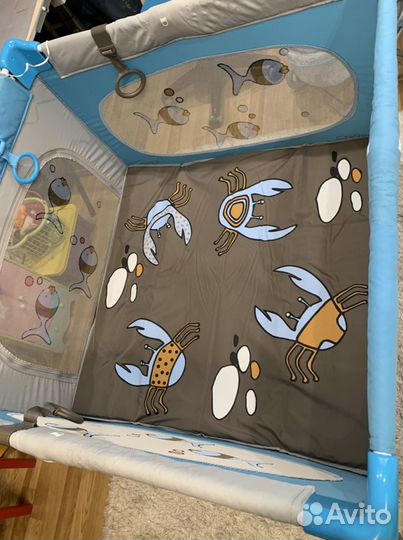 Манеж детский складной Jetem Quadro