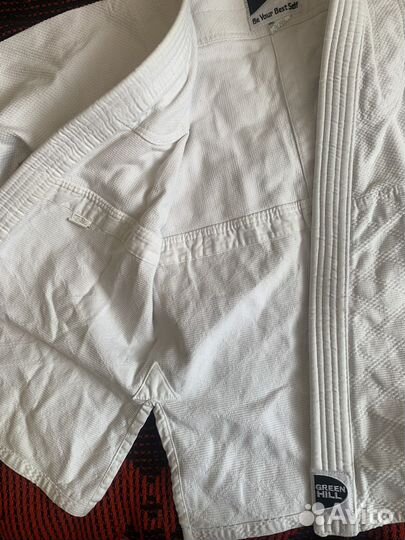 Кимоно для дзюдо green hill