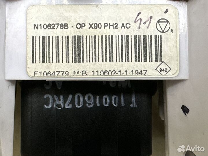 Блок управления печкой Renault Logan 1