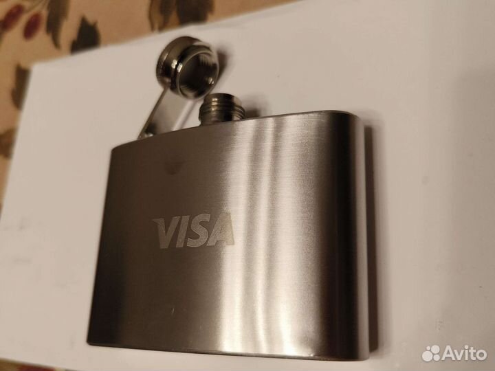 Мини-фляжка стальная 100г