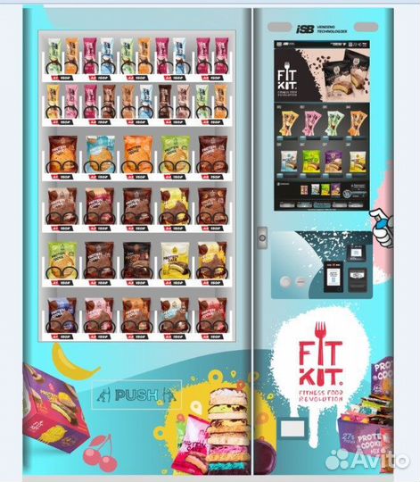 Снековый автомат с индивидуальным дизайном