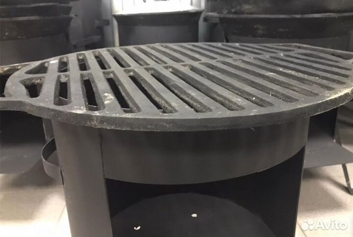 Чугунная решетка гриль