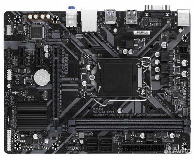 Материнская плата Gigabyte H310M S2V 1151v2
