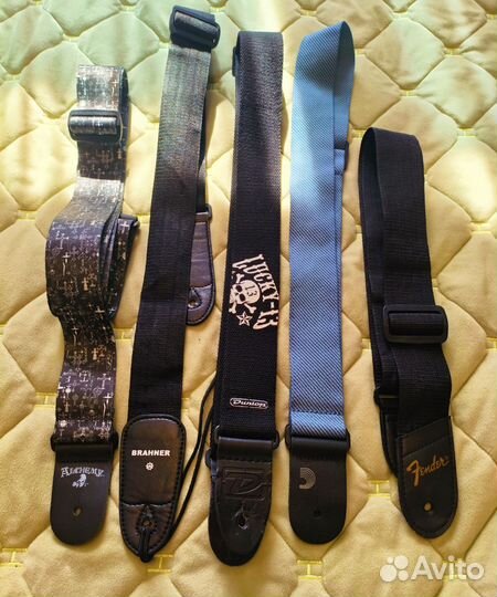 Ремень для гитары, бас гитары, fender, dunlop