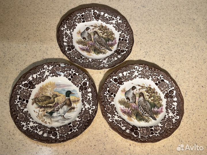 Тарелки винтажные Англия