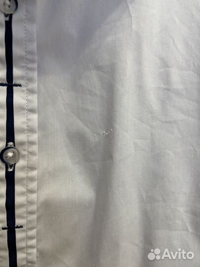 Рубашка школьная белая 146