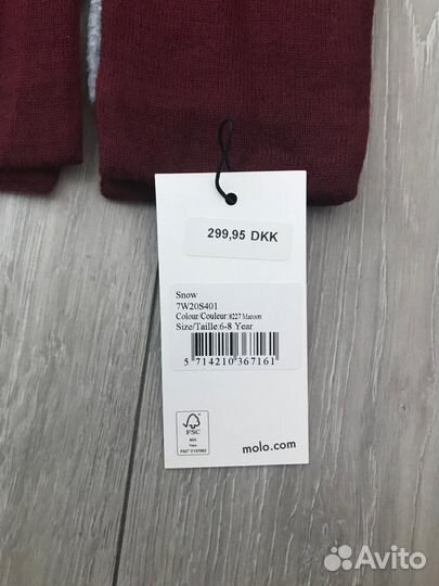 Snow шлем molo 3-5, 6-8 Maroon