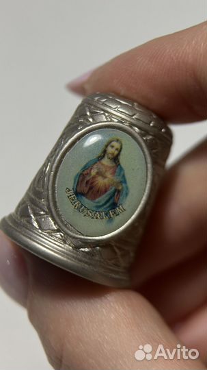 Наперсток серебряный