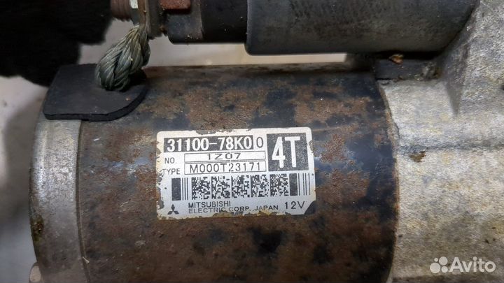 Стартер Suzuki Kizashi, 2014