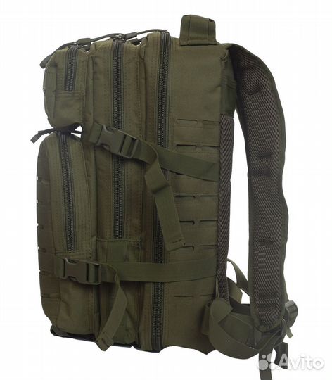 Малообъемный штурмовой рюкзак хаки-олива (25 л)