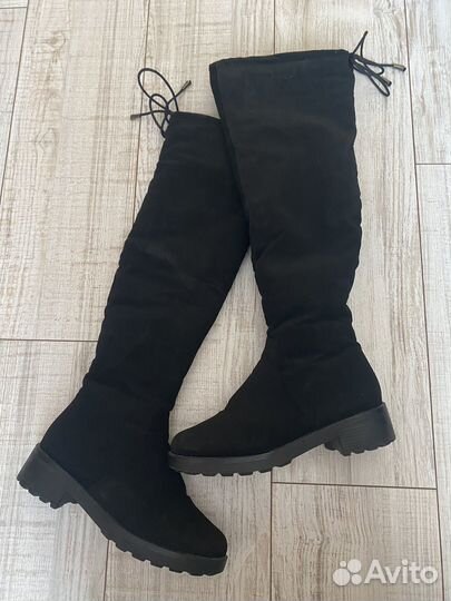 Сапоги ботфорты