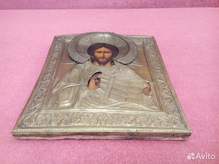 Икона Господь вседержитель 19 век