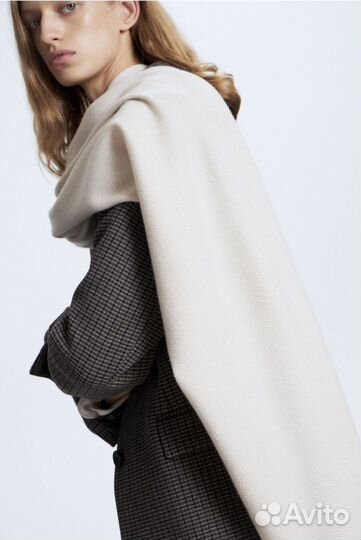 Базовый шарф с бахромой Lime