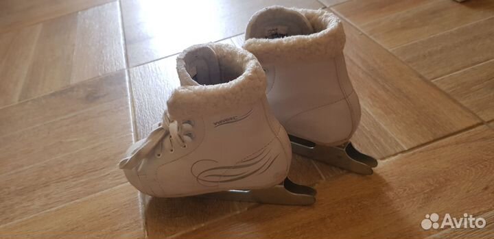 Коньки двухполозные для начинающих 29р