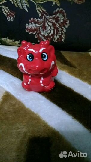 Солонка керамика дракон