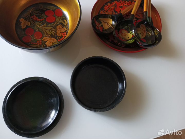 Посуда хохлома