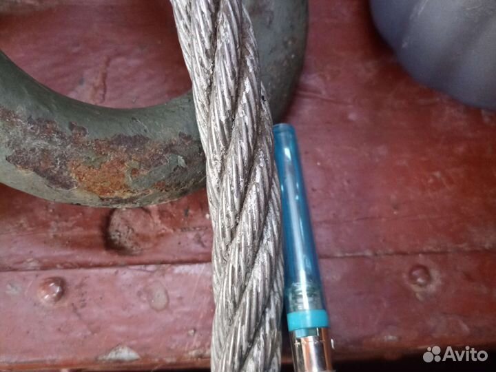 Трос металлический для буксировки грузовых авто