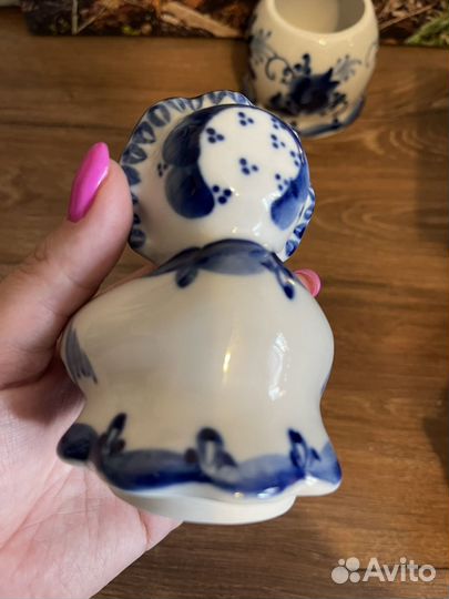 Фигурка гжель новая
