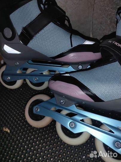 Роликовые коньки женские Reaction R300W,мультицвет