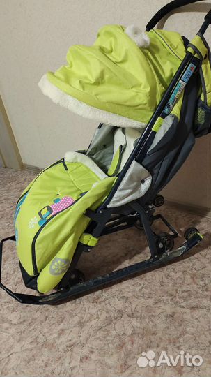 Коляска санки