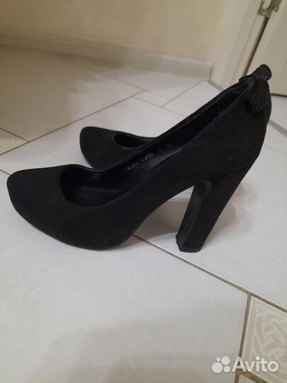 Бархатные туфли