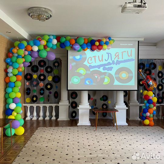 Оформление воздушными шарами