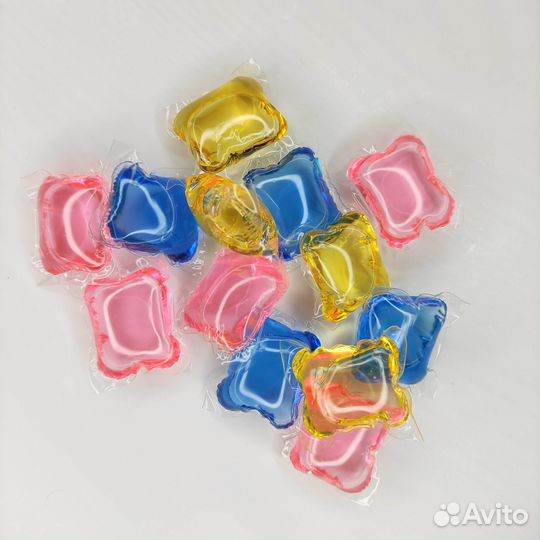 Капсулы-концентрат для стирки (3-бокса)