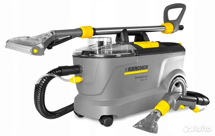 Профессиональный моющий пылесос Karcher Puzzi 10/1