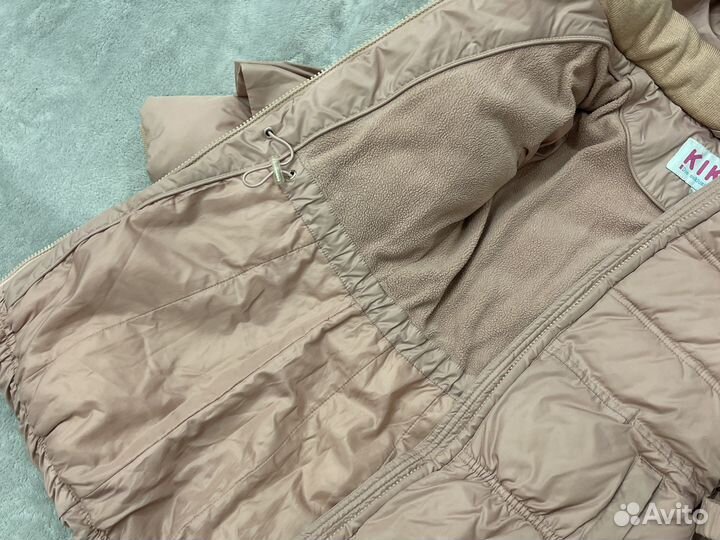 Пуховик для девочки 110