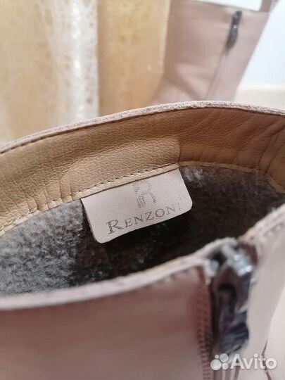 Женские ботинки челси на молнии 41 Renzoni