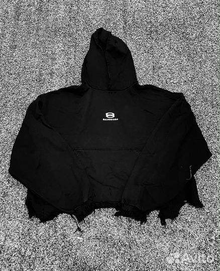 Balenciaga Unity SS24 Distressed Hoodie