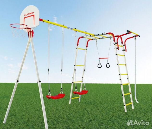 Детский спорт комплекс для дачи Акробат 2