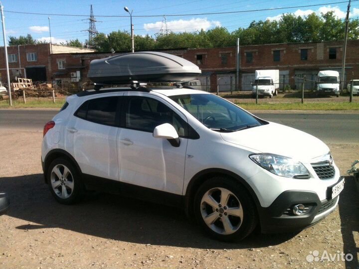 Автомобильный бокс Koffer A430 (серый матовый)