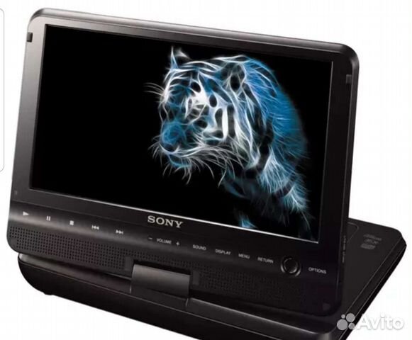 Портативный dvd плеер sony