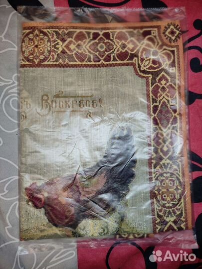 37*42см Новая гобеленовая салфетка Курочки