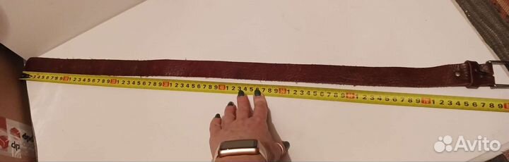 Кожаный ремень детский