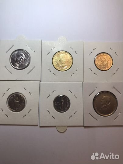 Монеты посвящ. Ватикану