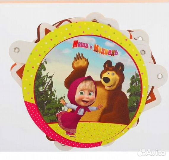 Набор Одноразовой детской посуды Маша и Медведь