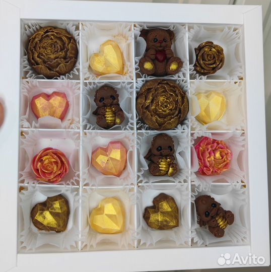 Шоколадные конфеты ручной работы