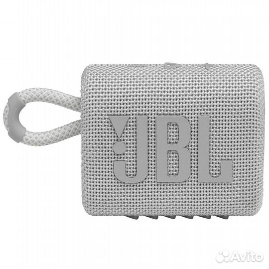 Портативная колонка JBL Go 3 White (jblgo3WHT)