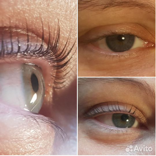 Ламинирование и окрашивание ресниц