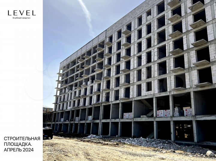 2-к. квартира, 57,5 м², 6/7 эт.