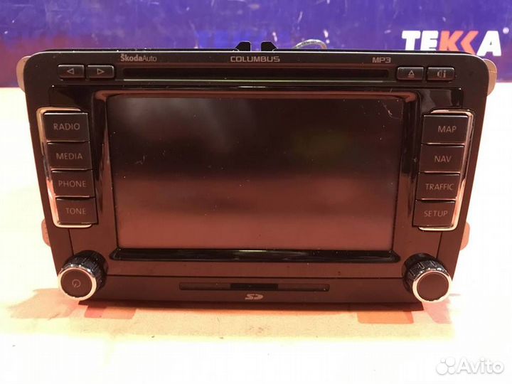 Магнитола Шкода Суперб 3Т