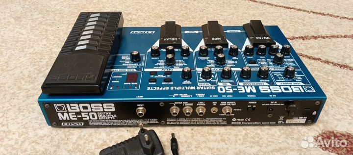 Гитарный процессор boss me 50. Бронь до 20 мая