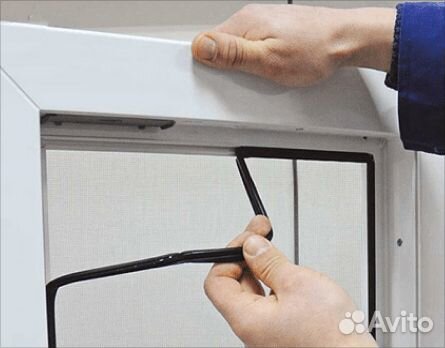 Ремонт окон и дверей, Москитные сетки, Остекление