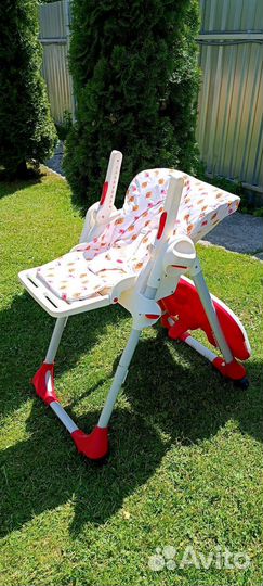 Стульчик для кормления chicco polly